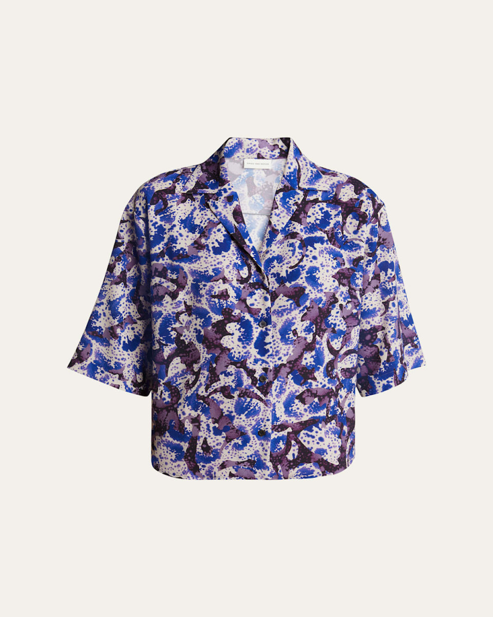 Cala Abstract Print Shirt